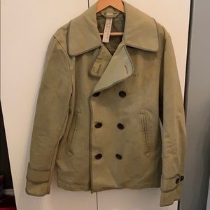 Burberry Brit canvas peacoat
